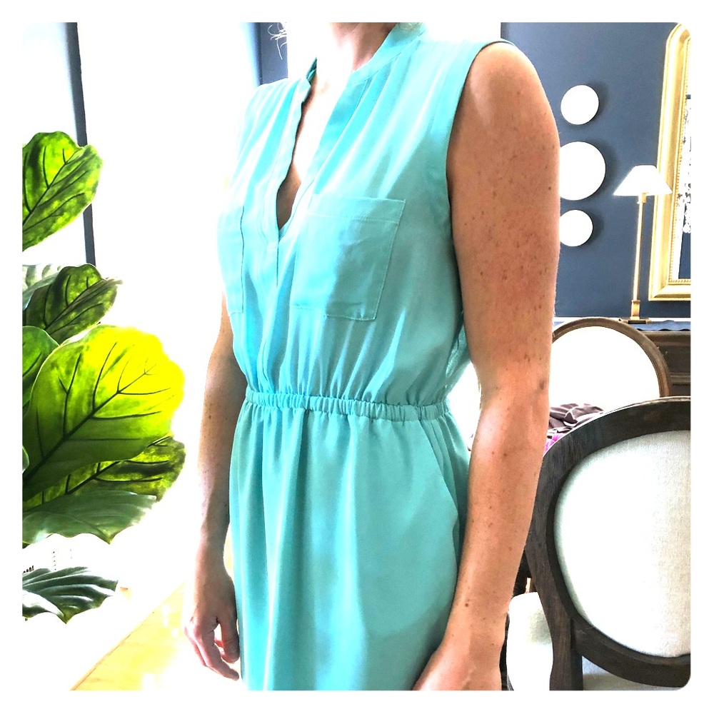 Dress with a little drama in the back